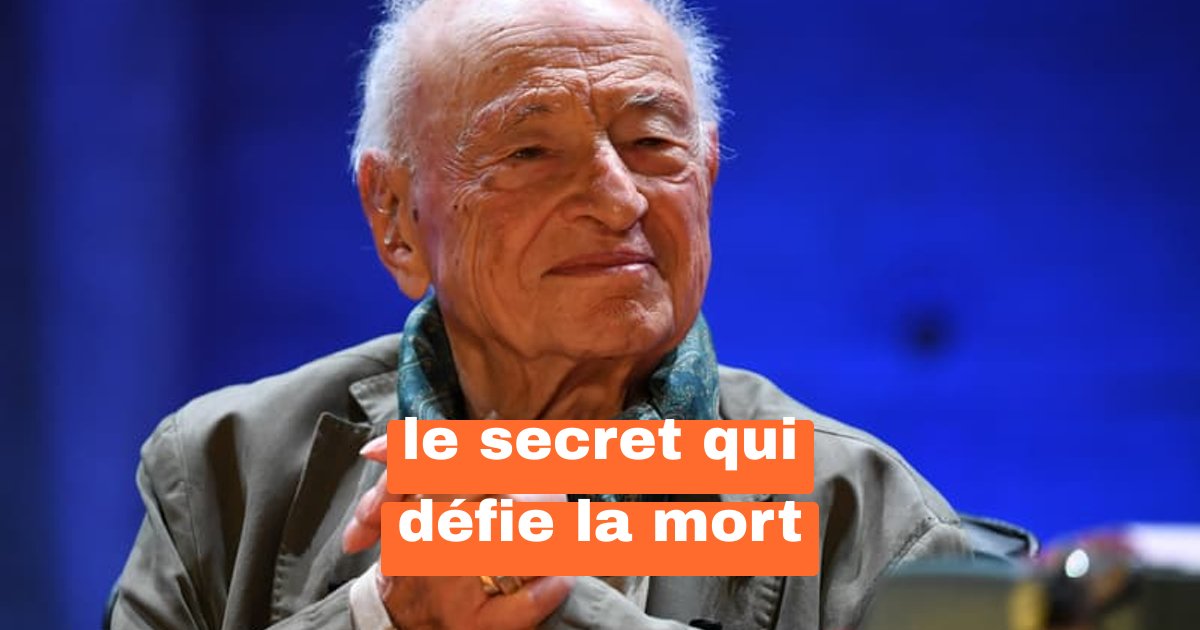 Ce que Edgar Morin a avoué à 98 ans sur la mort