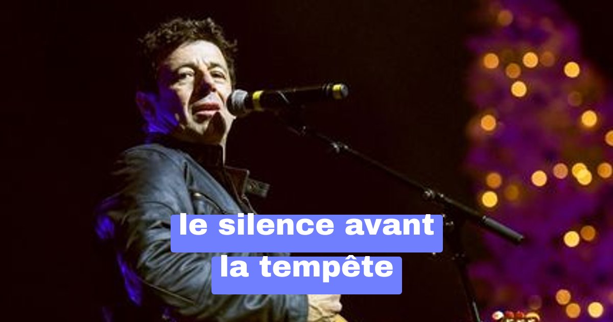 Patrick Bruel : pourquoi ses concerts s’évaporent du jour au lendemain