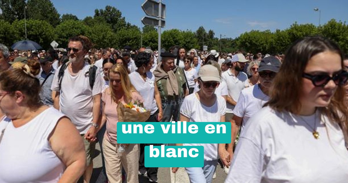 6 000 personnes en marche blanche à Fleurance : le drame qui révèle une faille sociétale