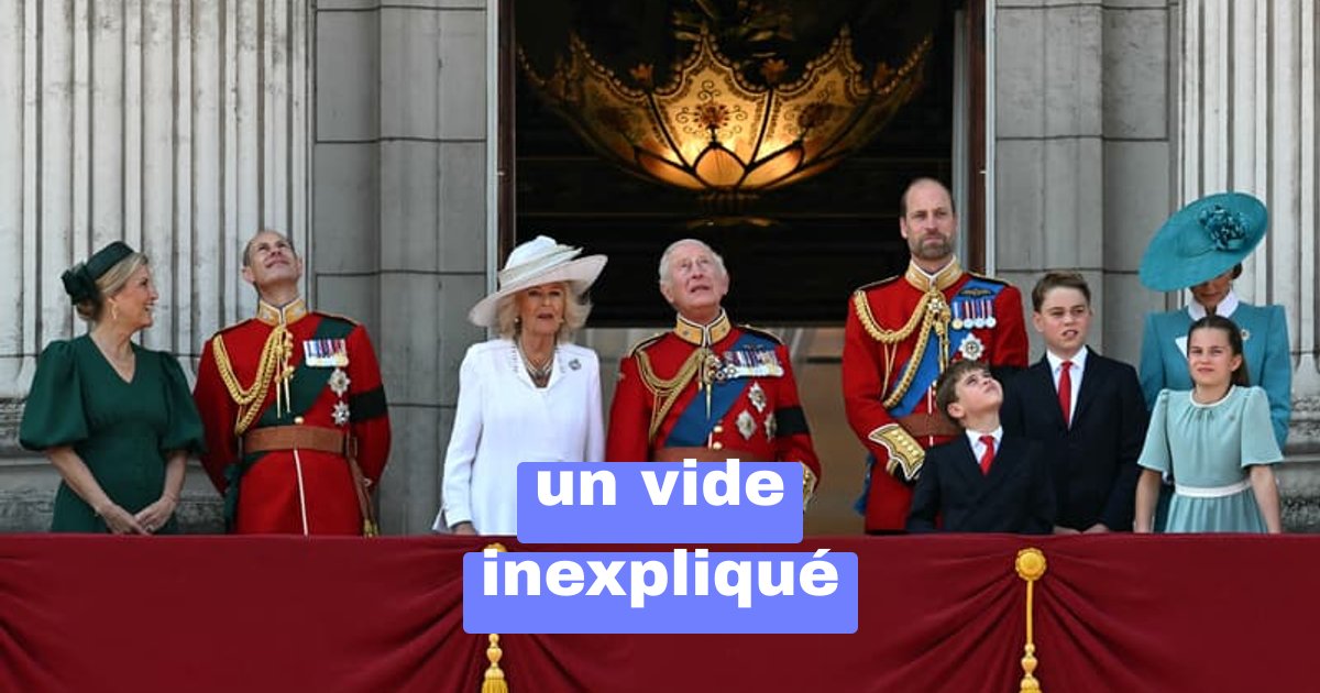 Trooping the Colour 2026 : le balcon de Buckingham presque vide