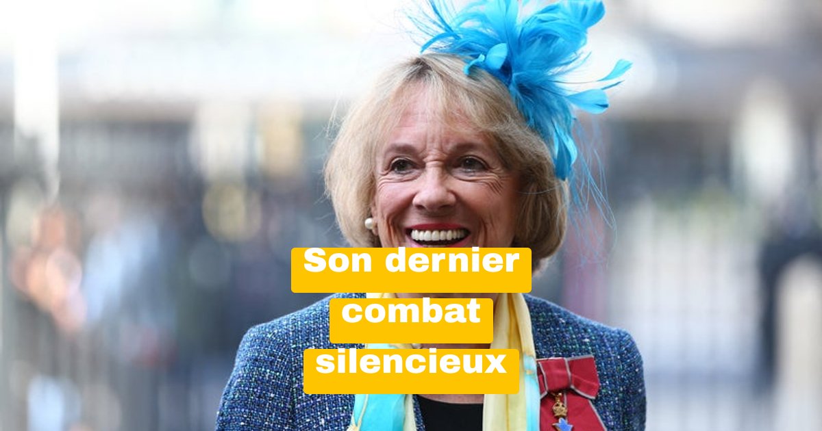 Esther Rantzen : la militante de l’aide à mourir s’éteint à 86 ans